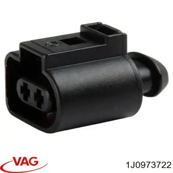 Conector de faro antiniebla 1J0973722 VAG