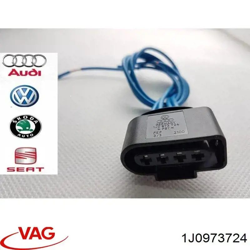 Conector de la bobina de encendido 1J0973724 VAG