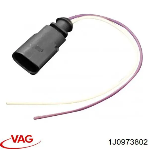 Conector del sensor de desgaste de pastillas de freno VAG 1J0973802 precio, desde 5,53 EUR