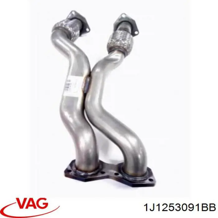 Silenciador de escape delantero  VAG 1J1253091BB precio, desde  EUR