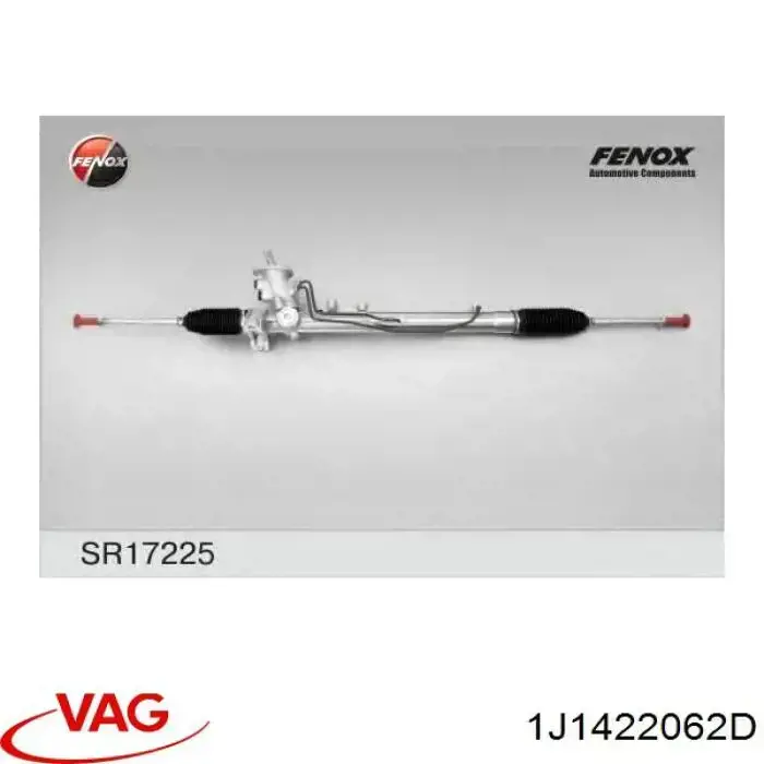 Cremallera de dirección 1J1422062D VAG