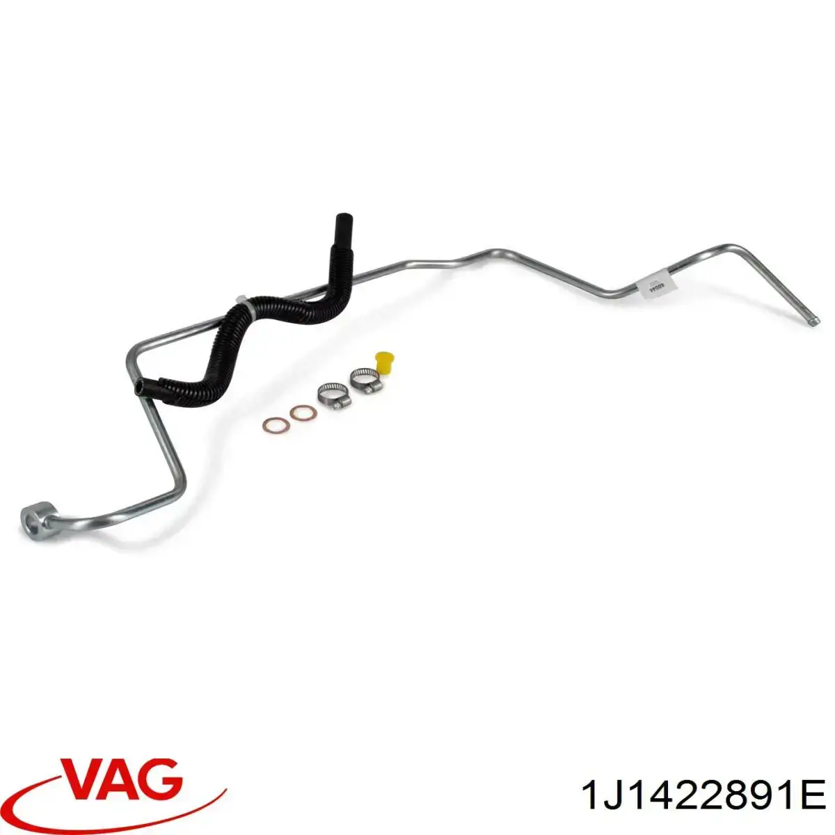 Manguera de baja presión de dirección asistida, de la cremallera al depósito VAG 1J1422891E precio, desde 59,53 EUR