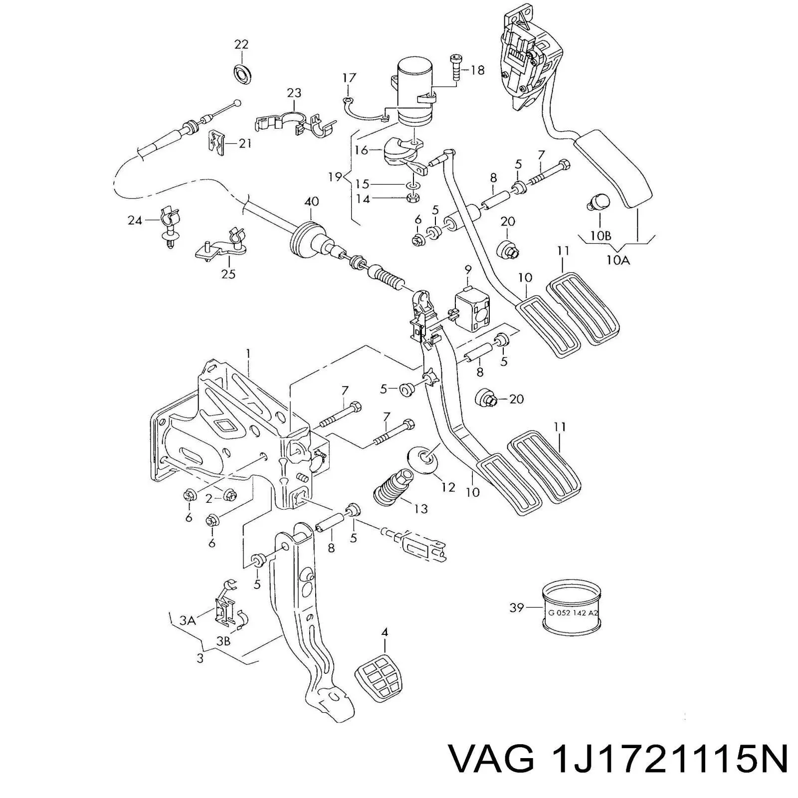  VAG 1J1721115AA precio, desde 176,25 EUR