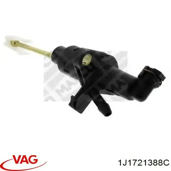 Cilindro maestro de embrague 1J1721388C VAG