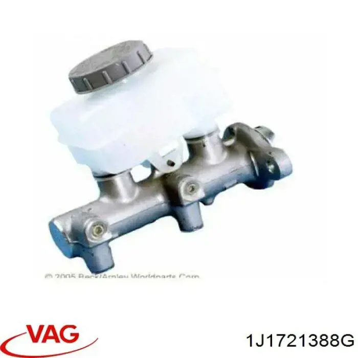 Cilindro maestro de embrague 1J1721388G VAG