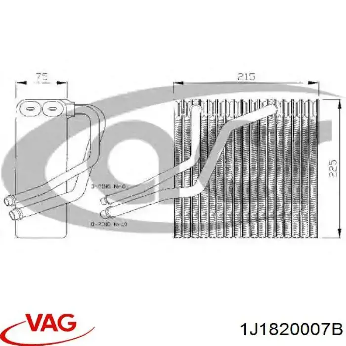Caja de calefacción completa VAG 1J1820007B precio, desde 62,44 EUR