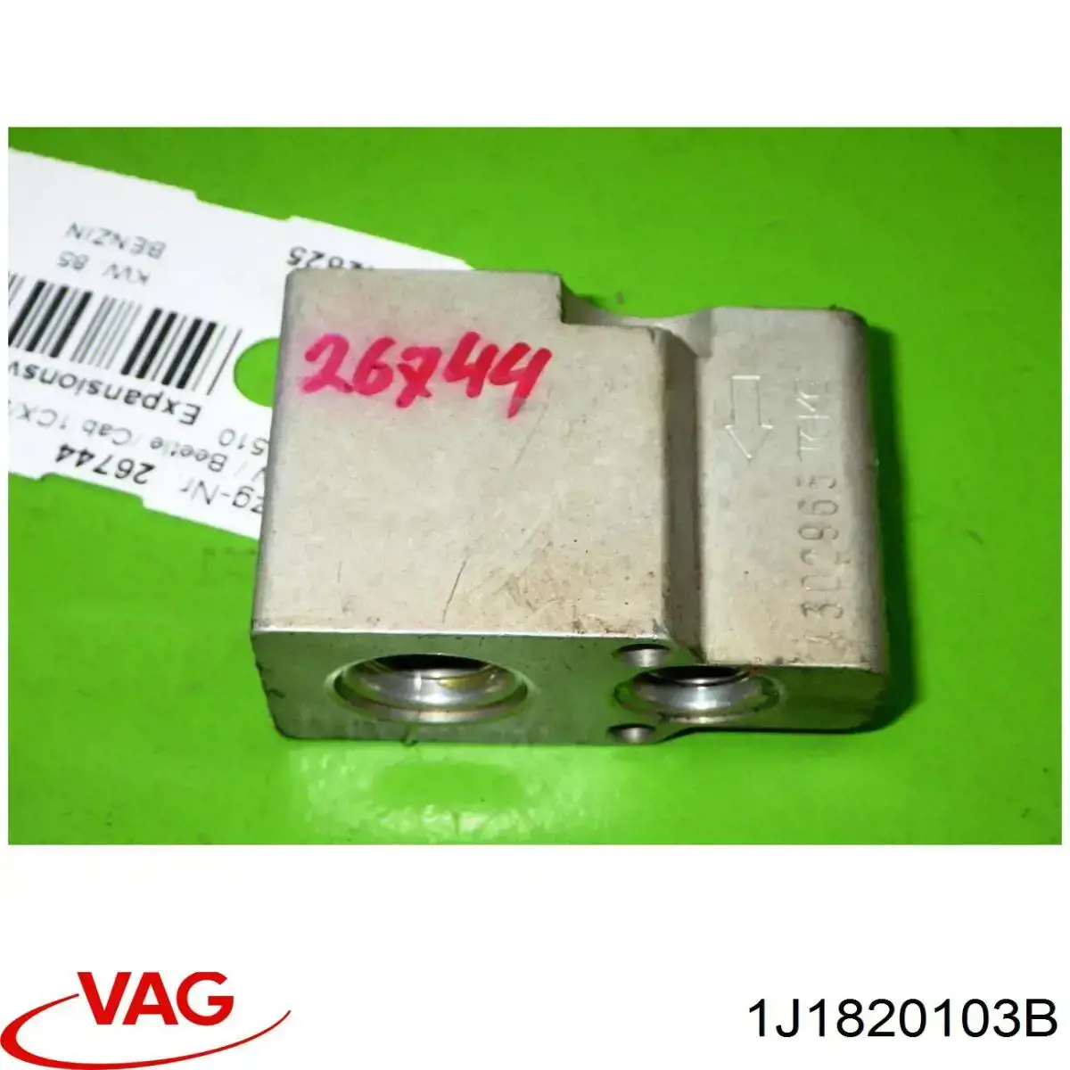 Válvula TRV del aire acondicionado 1J1820103B VAG