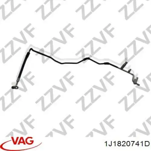 Manguera de aire acondicionado de condensador a evaporador 1J1820741D VAG