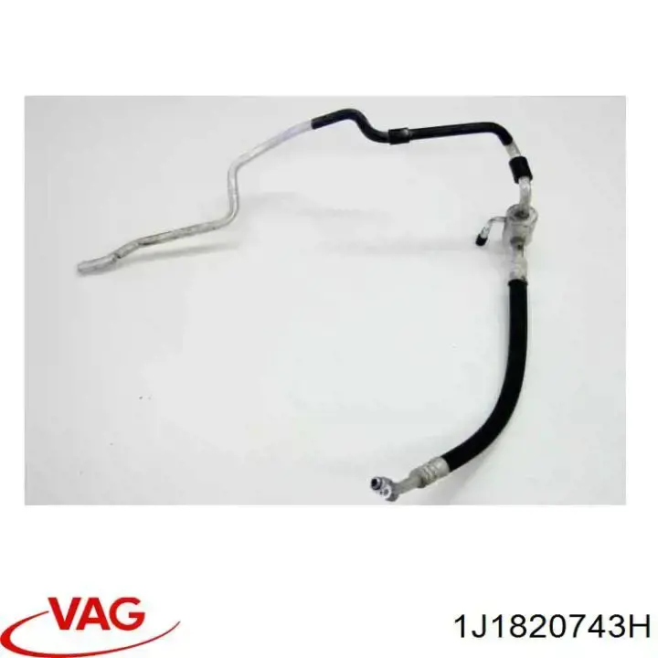 Manguera de aire acondicionado de evaporador al compresor VAG 1J1820743H precio, desde 72,60 EUR