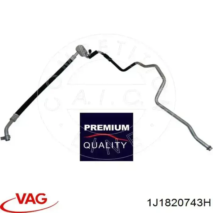 Comprar 1J1820743H VAG Manguera de aire acondicionado de evaporador al compresor