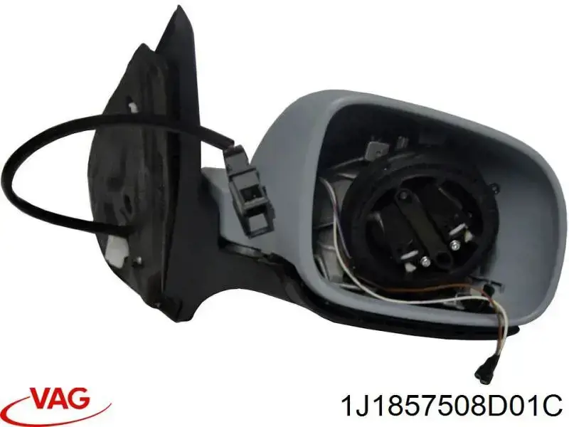 Comprar 1J1857508D01C VAG Carcasa interior del espejo retrovisor derecho