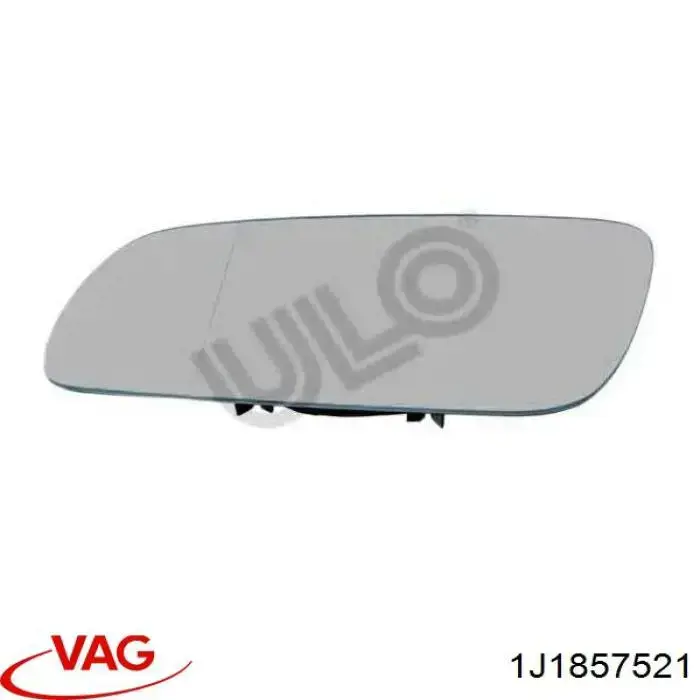 1J1857521 VAG cristal de espejo retrovisor exterior izquierdo