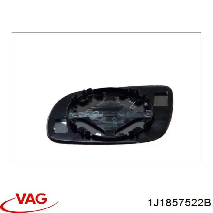 Cristal de retrovisor exterior derecho VAG 1J1857522B