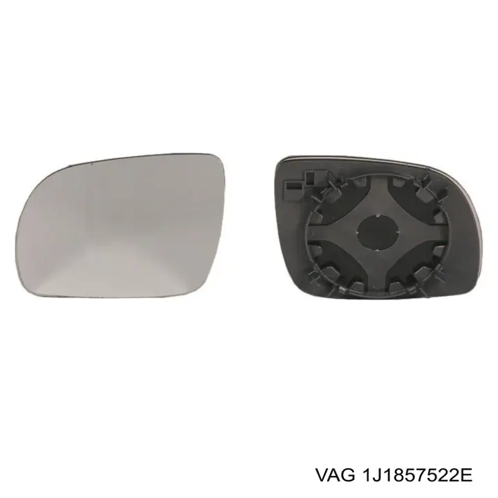 Cristal de retrovisor exterior derecho VAG 1J1857522E