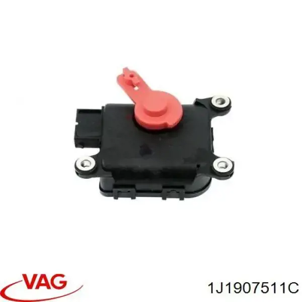 Actuador de compuerta de la calefacción 1J1907511C VAG