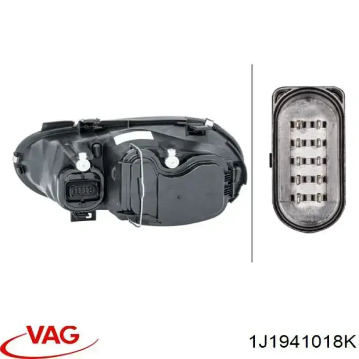 Comprar 1J1941018K VAG Faro derecho
