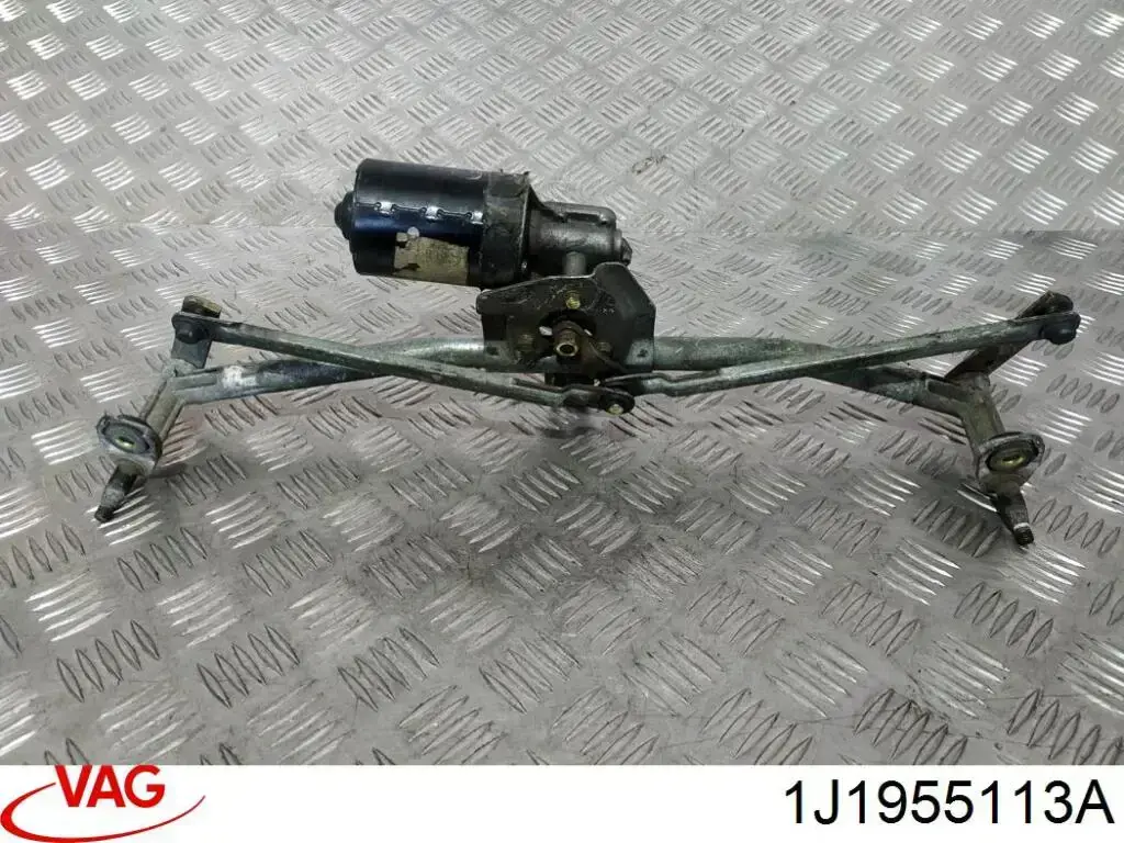 Motor limpiaparabrisas 1J1955113A VAG