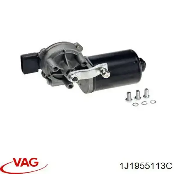 Motor del limpiaparabrisas VAG 1J1955113C