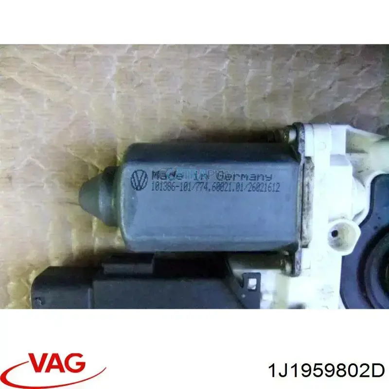1J1959802D VAG Motor del elevalunas de la puerta delantera derecha