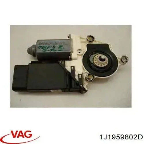 Comprar 1J1959802D VAG Motor del elevalunas de la puerta delantera derecha
