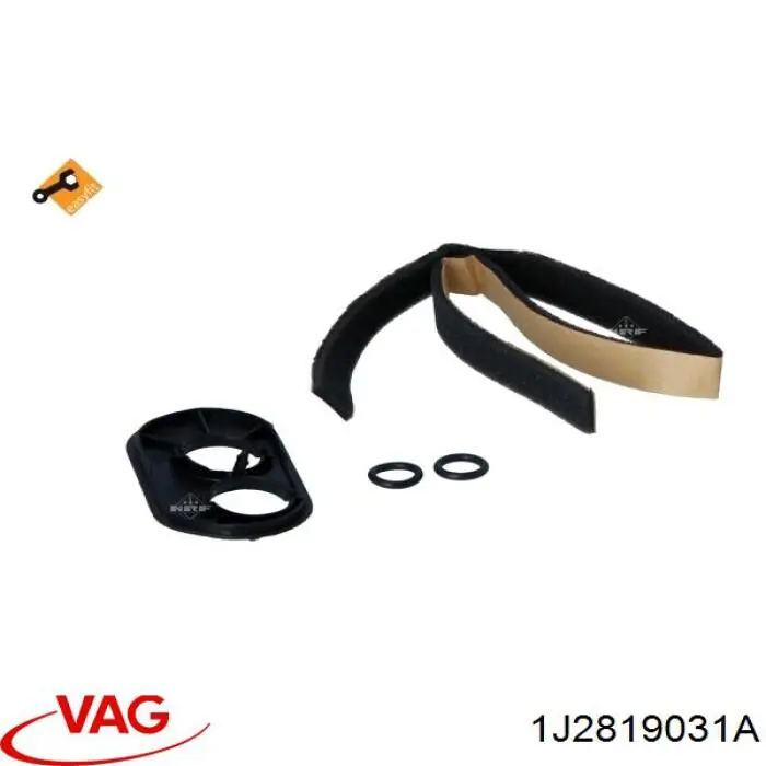 Radiador calefacción 1J2819031A VAG