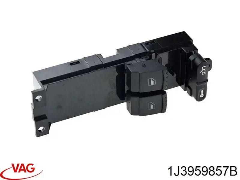 Comprar 1J3959857B VAG Interruptor de elevalunas delantera izquierda