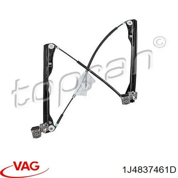 Comprar 1J4837461D VAG Mecanismo de elevalunas delantero izquierdo