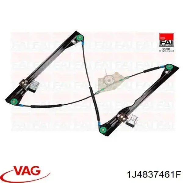 Mecanismo elevalunas delantero izquierdo VAG 1J4837461F precio, desde 28,87 EUR