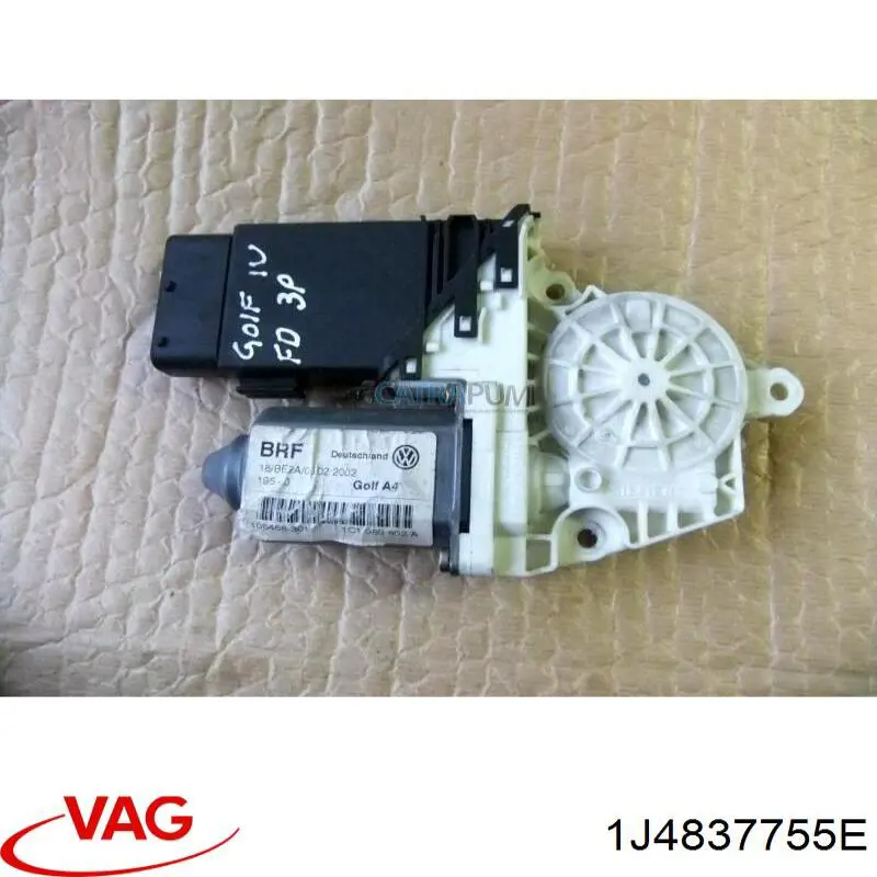 Mecanismo de elevalunas delantero izquierdo 1J4837755E VAG