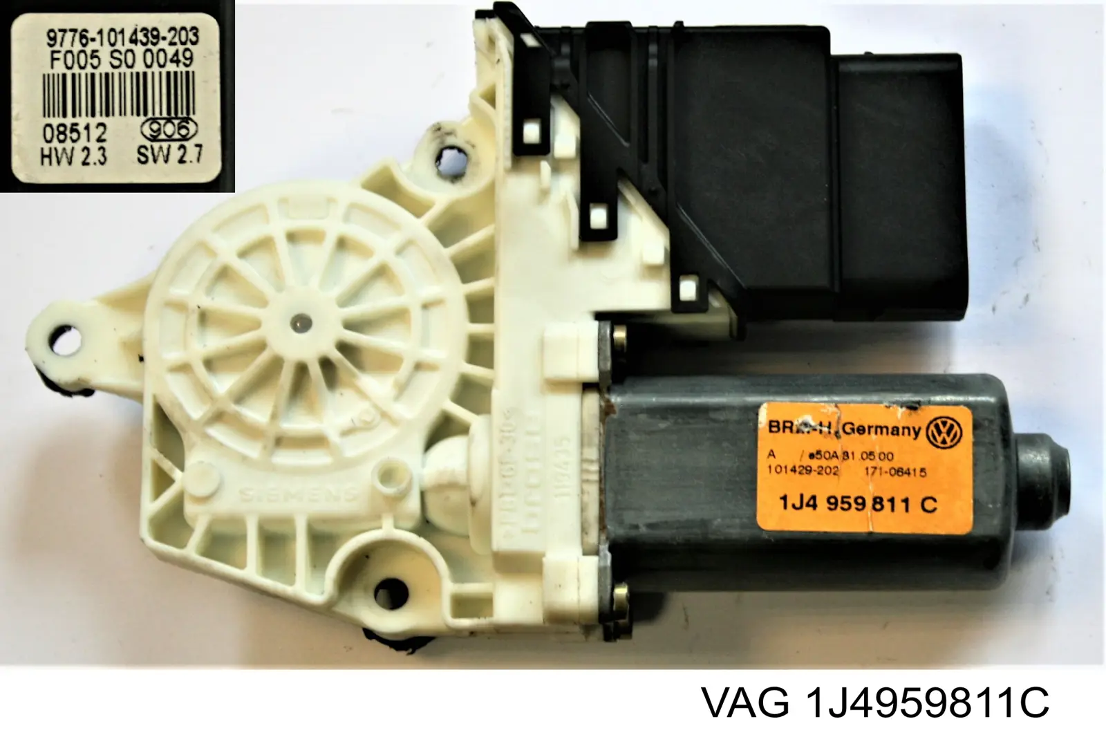 Comprar 1J4959811C VAG Motor del elevalunas de la puerta trasera izquierda