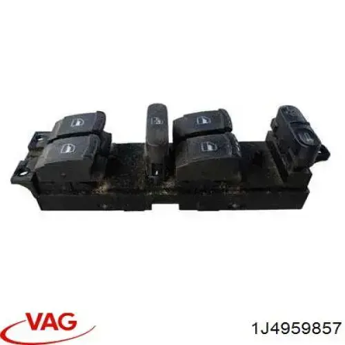 Comprar 1J4959857 VAG Interruptor de elevalunas delantera izquierda