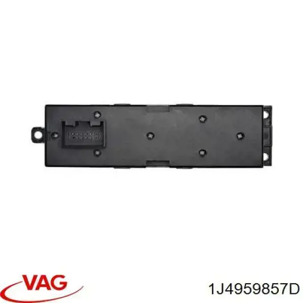 Interruptor de elevalunas delantera izquierda 1J4959857D VAG
