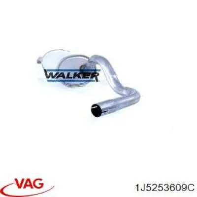Silenciador trasero VAG 1J5253609C precio, desde 85,70 EUR