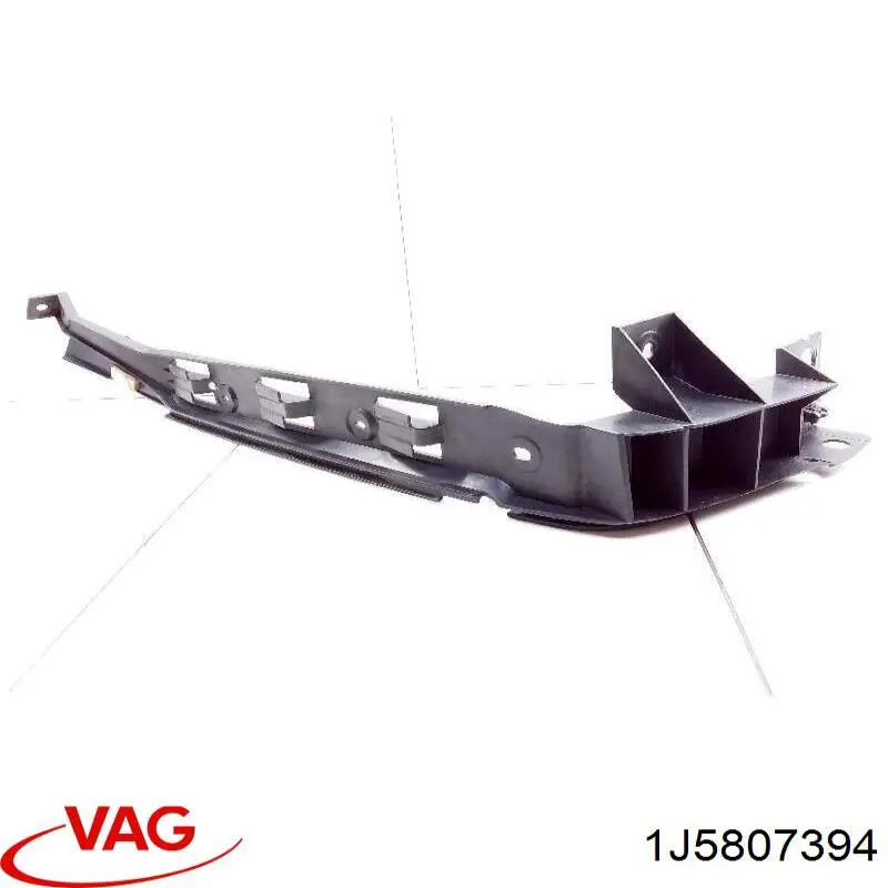 Soporte del parachoques trasero derecho VAG 1J5807394 precio, desde 7,64 EUR