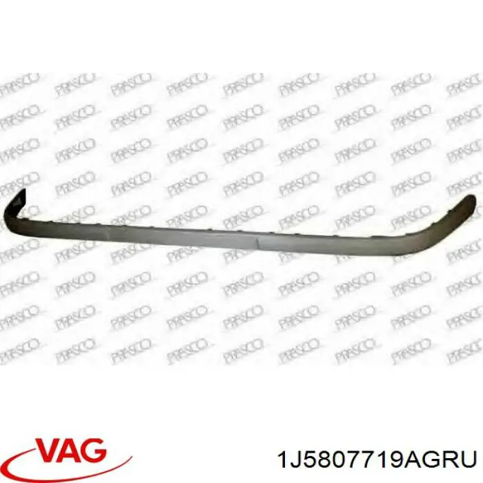 VG0811245 Prasco moldura de parachoques delantero