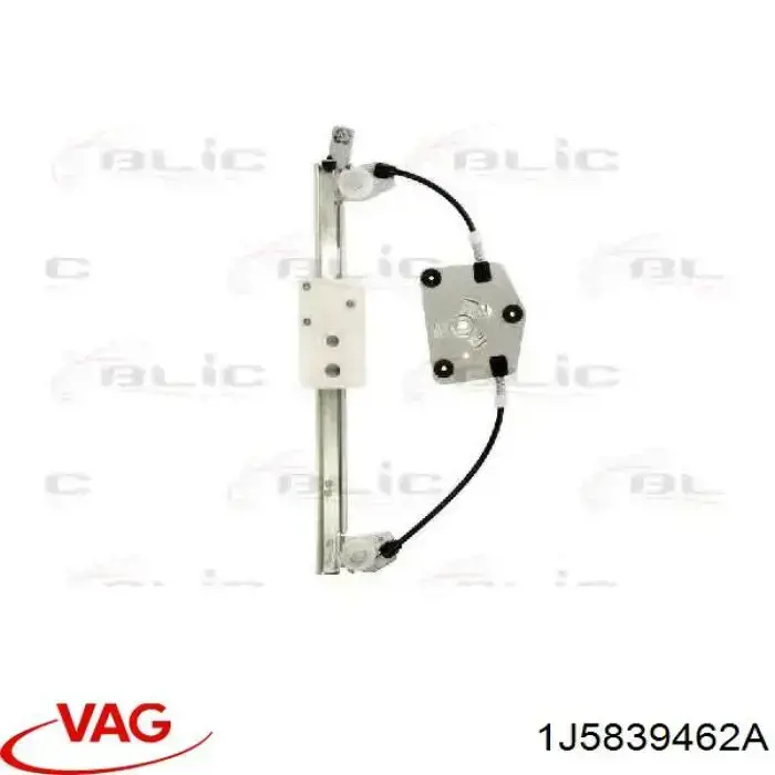 Mecanismo de elevalunas de la puerta trasera derecha VAG 1J5839462A precio, desde 42,01 EUR