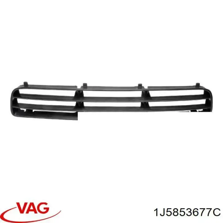 Rejilla de ventilación, paragolpes delantero, central VAG 1J5853677C precio, desde 9,15 EUR