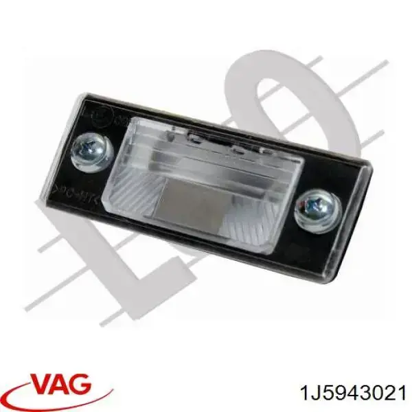 Luz matricula 1J5943021 VAG