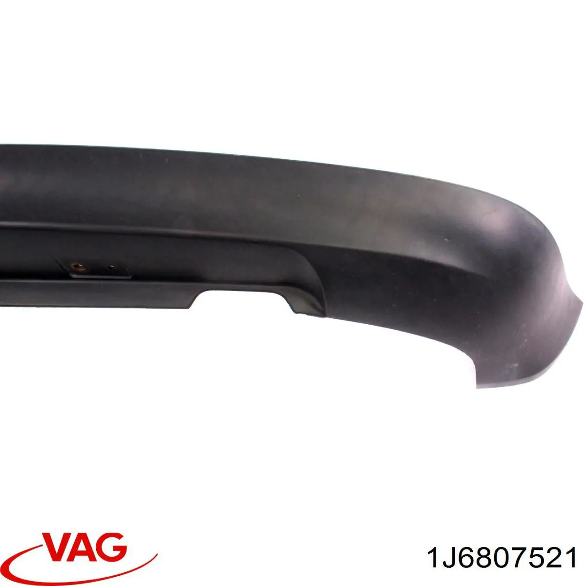 Alerón del parachoques trasero VAG 1J6807521
