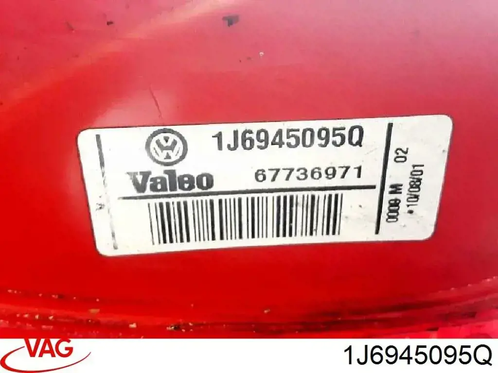 1J6945111N VAG Piloto trasero izquierdo