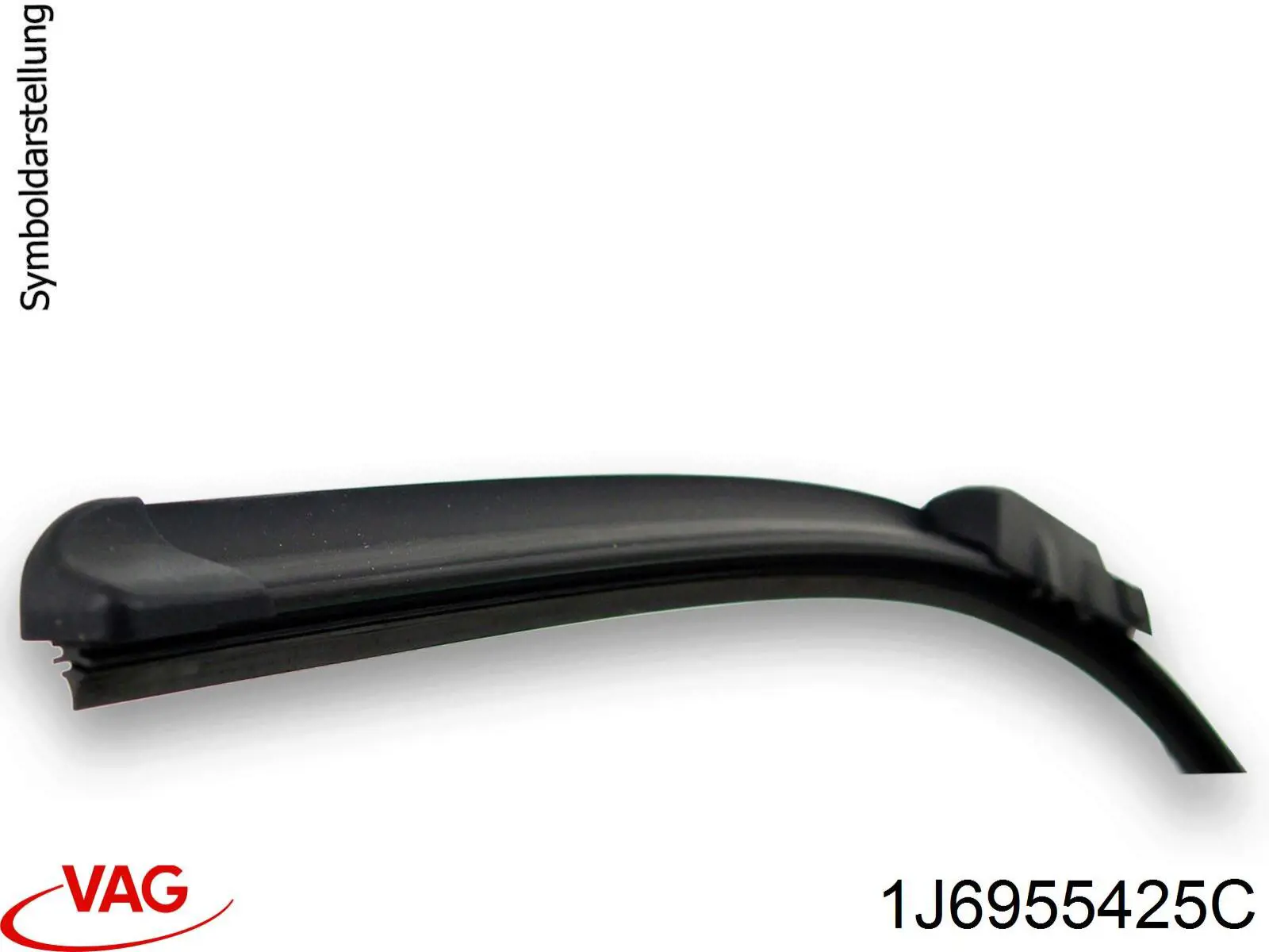1J6955425C VAG Limpiaparabrisas delantera conductor