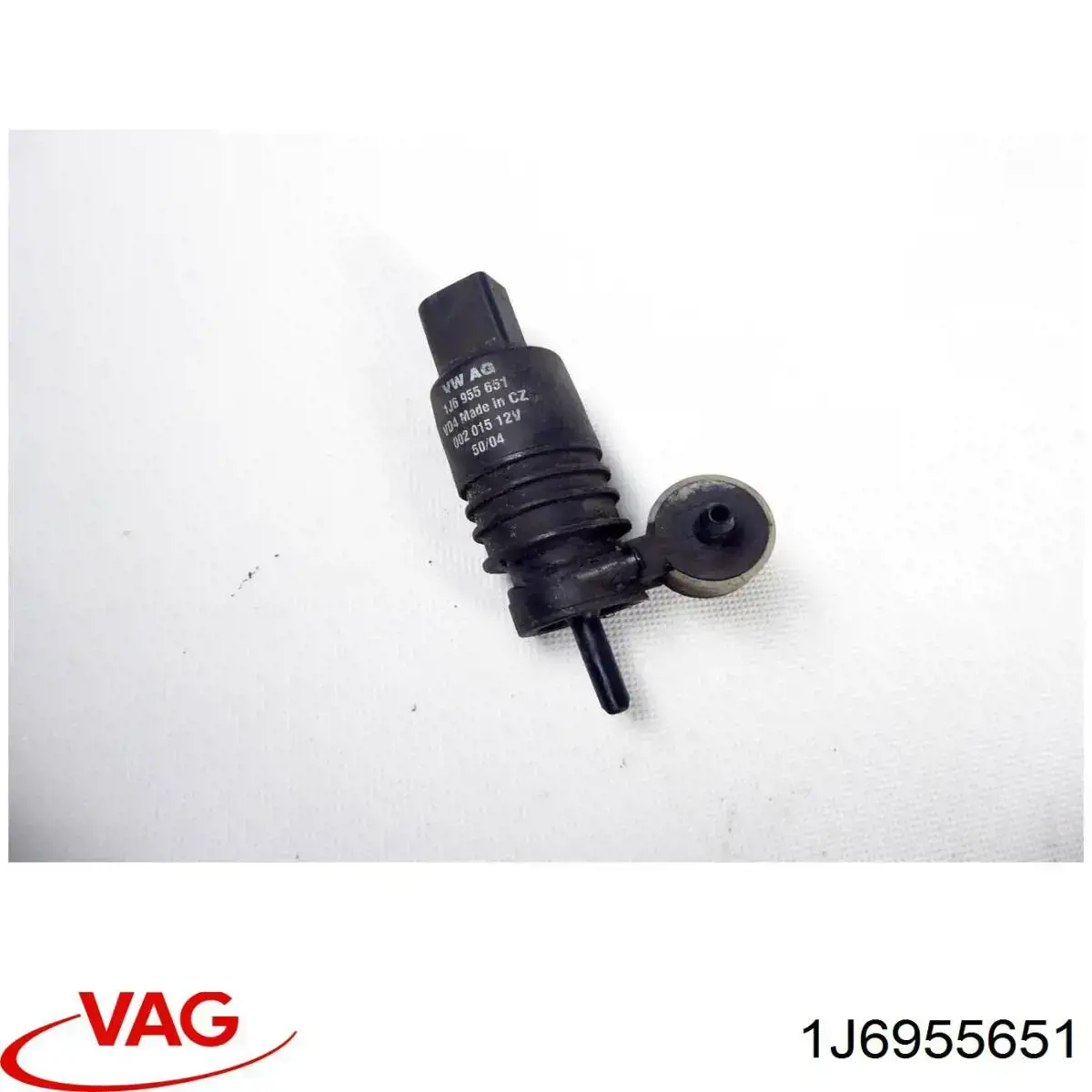 Bomba-motor de limpiaparabrisas delantero/trasero 1J6955651 VAG