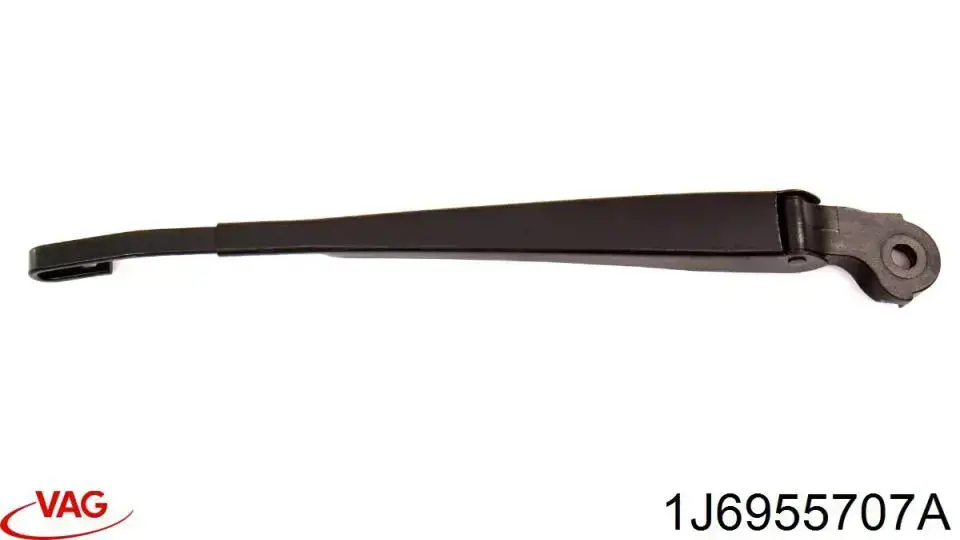 Brazo del limpiaparabrisas, trasero 1J6955707A VAG