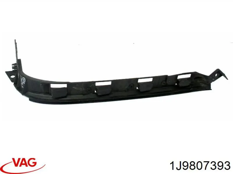1J9807393 VAG soporte de parachoques trasero izquierdo