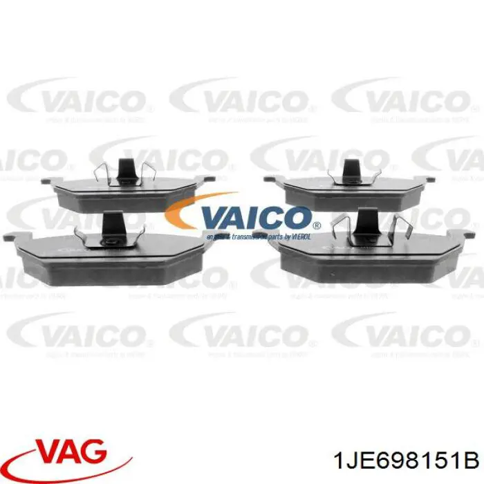 Pastillas de freno delanteras Seat Ibiza 5 KJ1, KJG