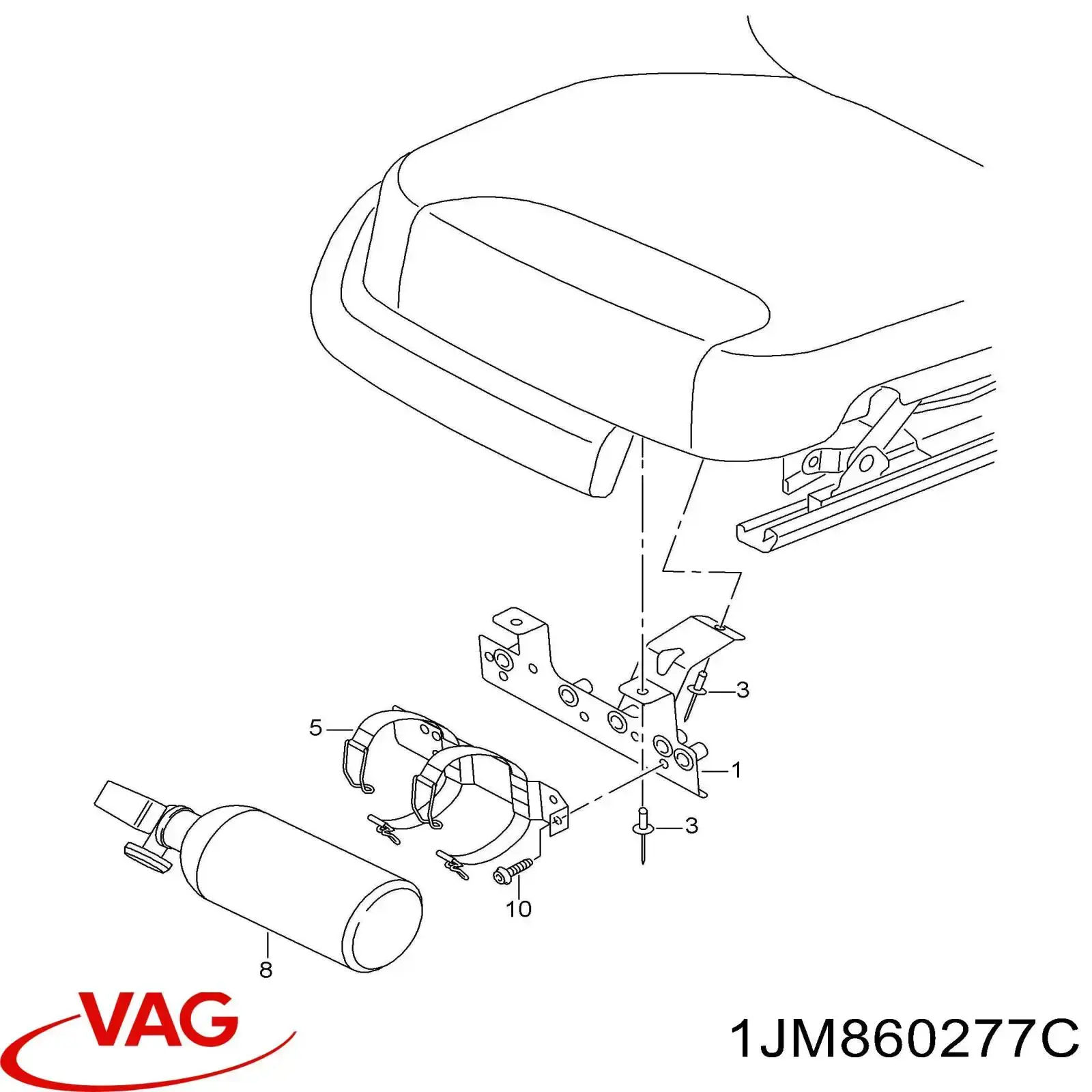 Comprar 1JM860277C VAG 