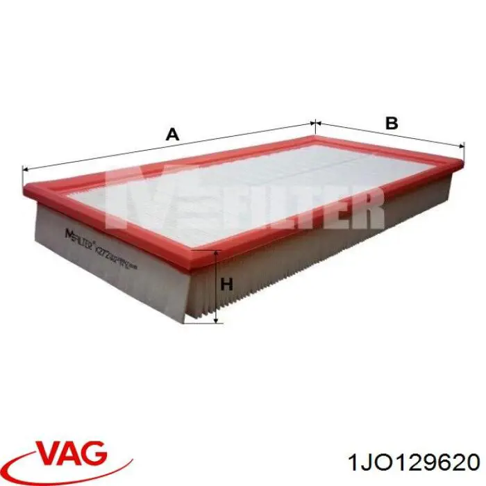 Filtro de aire Volkswagen Golf 4 1J1