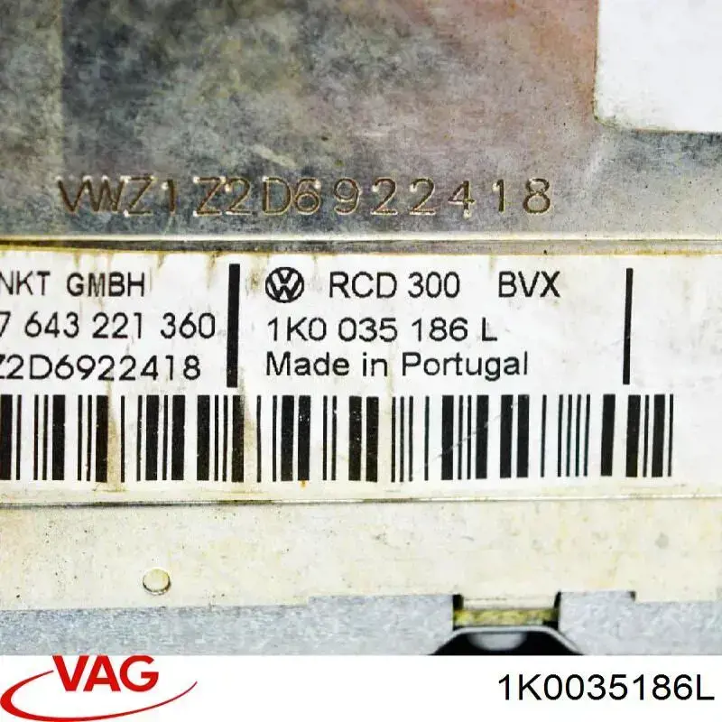 1K0035186L VAG