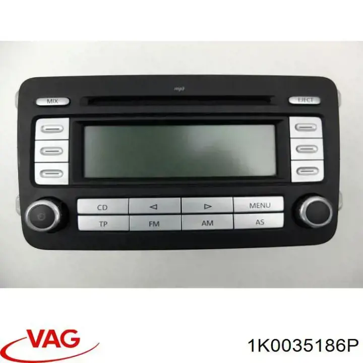 Radio AM/FM VAG 1K0035186P