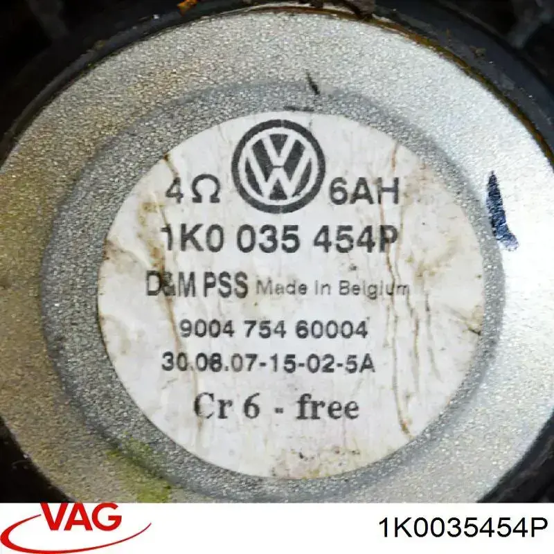 Comprar 1K0035454P VAG Altavoz de la puerta delantera